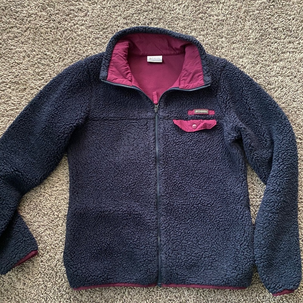 Columbia sweater jacket